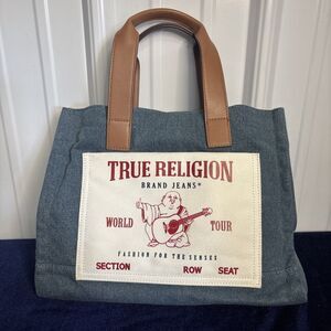 True Religion Denim Tote Bag* Missing Crossbody Strap